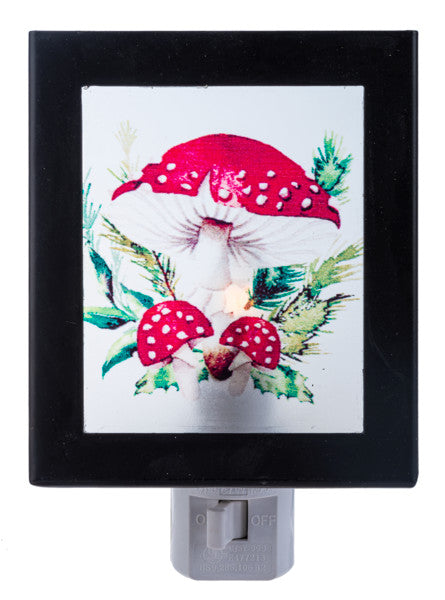 Enchanted Glass Mushroom Nightlight