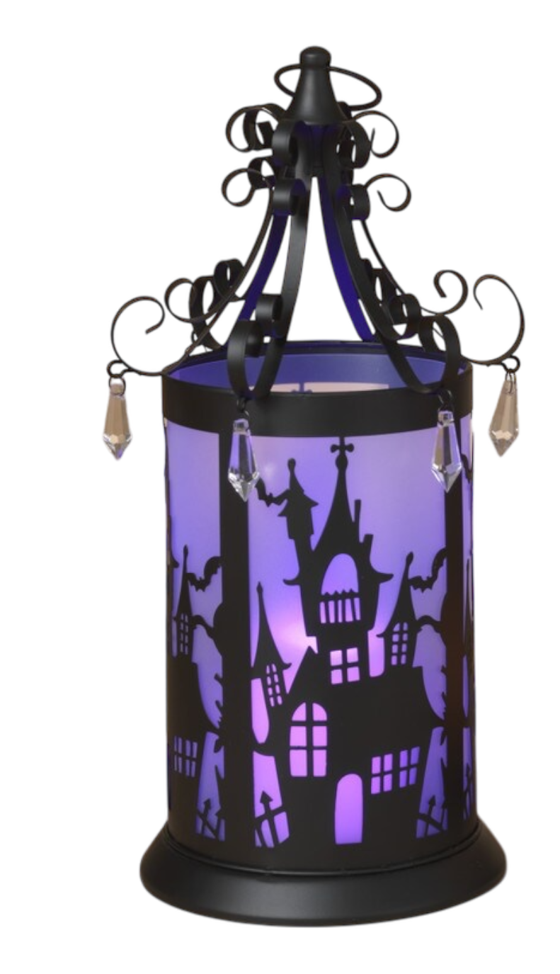 Enchanted Purple Halloween Lantern