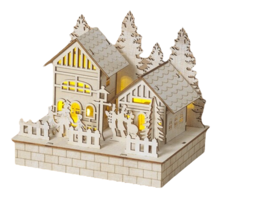 Enchanted Winter Village Building -