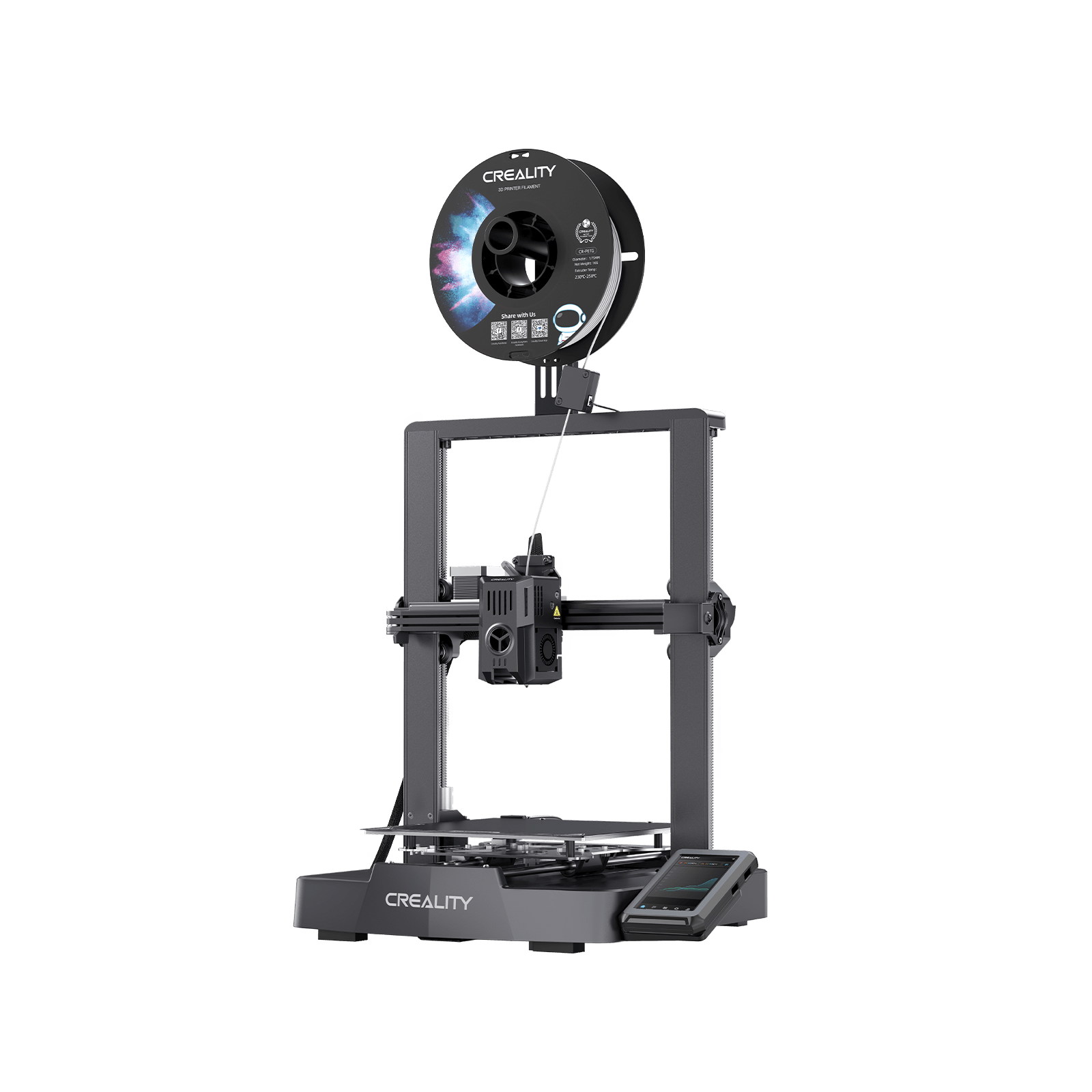 Ender-3 V3 KE 3D Printer with Sprite Extruder, WiFi, and Fast Printing Speed