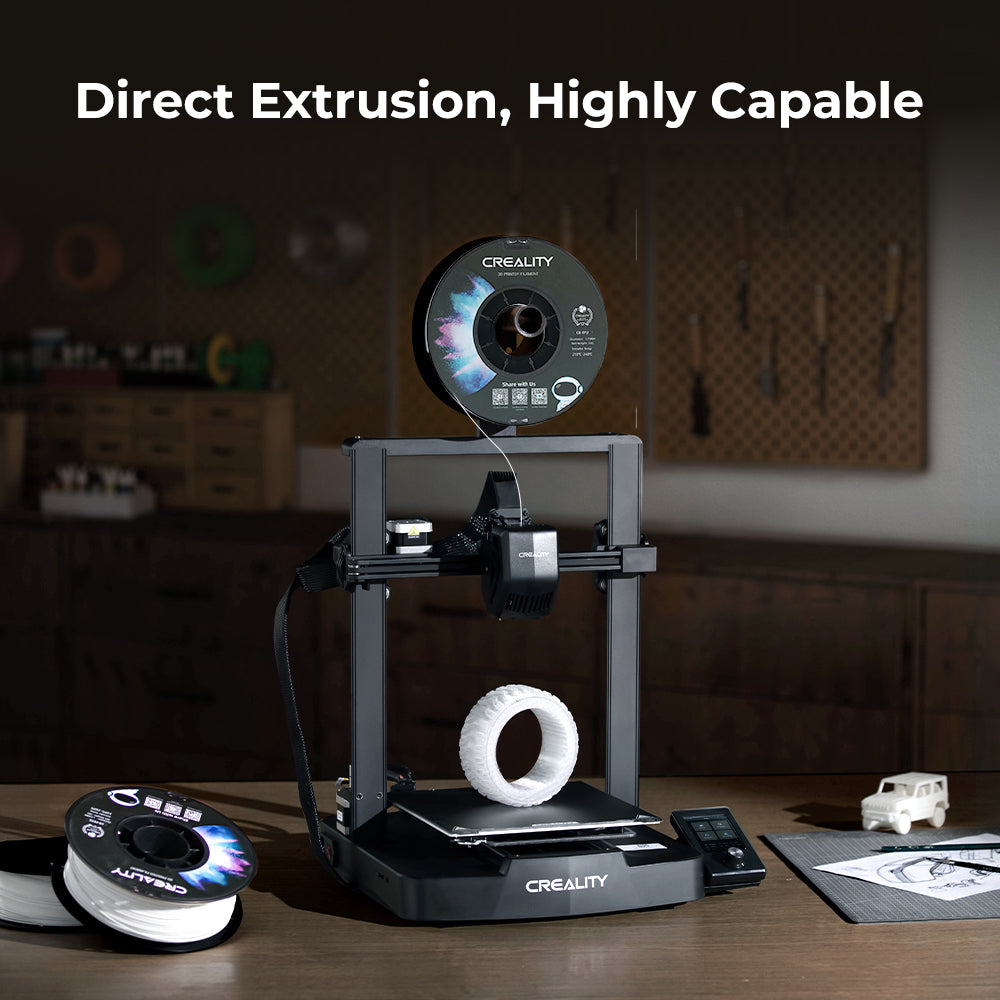 Ender-3 V3 SE 3D Printer with CR Touch and Dual Z-Axis for Precision Printing
