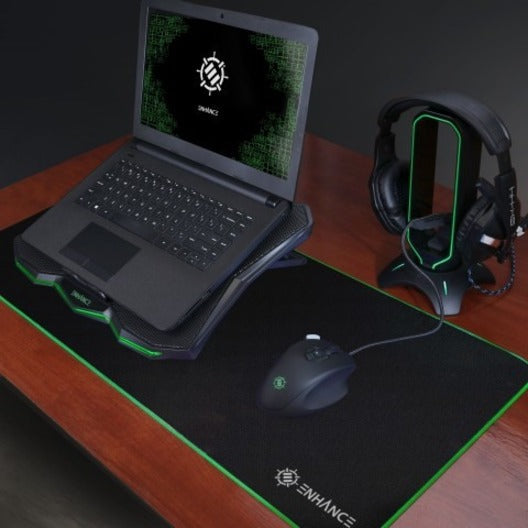 Enhance Cryogen 5 Laptop Cooling Pad (Green) ENGXC50100GNWS