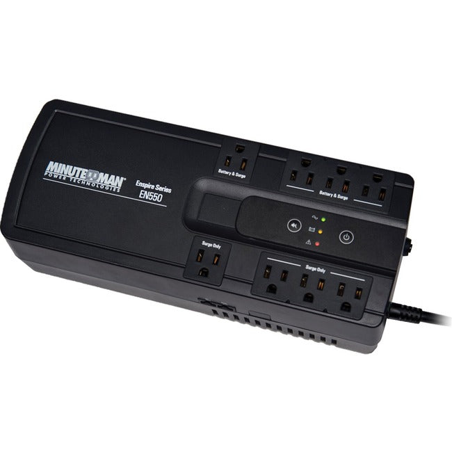 Enspire Series: Standby Ups, 550Va/300W, 120Vac Input & Output, Voltage Range 95