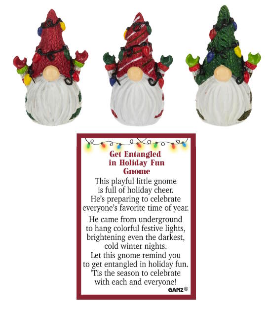 Entangled Gnomies Pocket Charm Figurine -