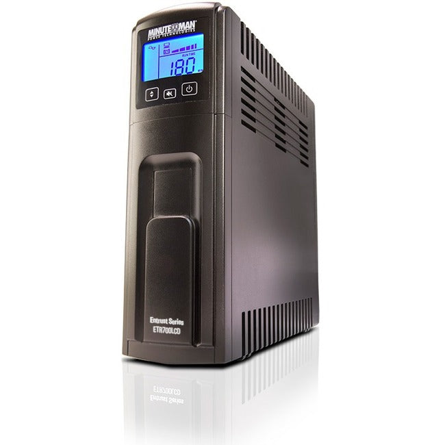 Entrust Series: Line Interactive Ups W/ Lcd Display, 700Va/420 Watts, 120 Vac,