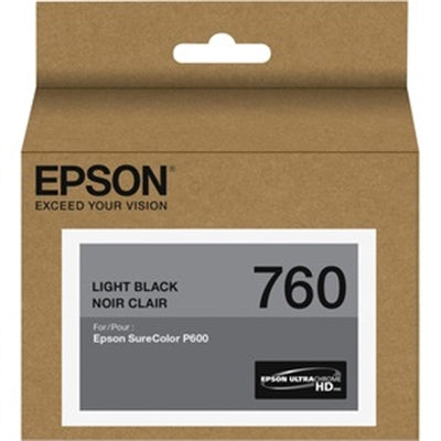 Epson 760 Ink UltraChrome HD Light Black Cartridge