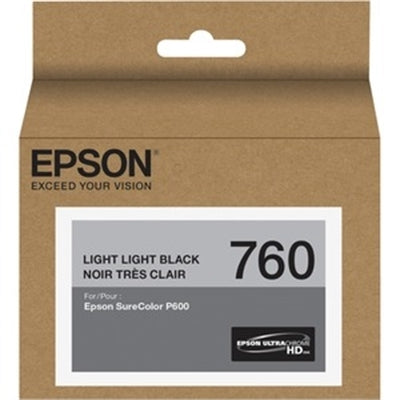 Epson 760 UltraChrome HD Light Light Black Ink 25.9ml