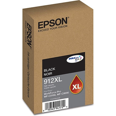 Epson 912XL Black DURABrite Pro High-Yield Ink Cartridge