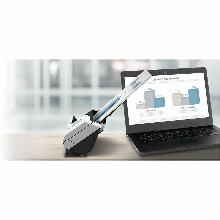 Epson DS-C480W Sheetfed Scanner - 600 dpi Optical - 10-bit Color - 30 ppm (Mono) - 30 ppm