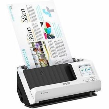 Epson DS-C480W Sheetfed Scanner - 600 dpi Optical - 10-bit Color - 30 ppm (Mono) - 30 ppm
