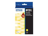 Epson DURABrite Ultra T812 Original High Yield Inkjet Ink Cartridge - Yellow - 1 Pack