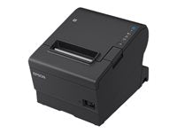 Epson OmniLink TM-T88VII Direct Thermal Printer - Monochrome - Receipt Print - Ethernet - USB - Yes - Serial - With Cutter - Black