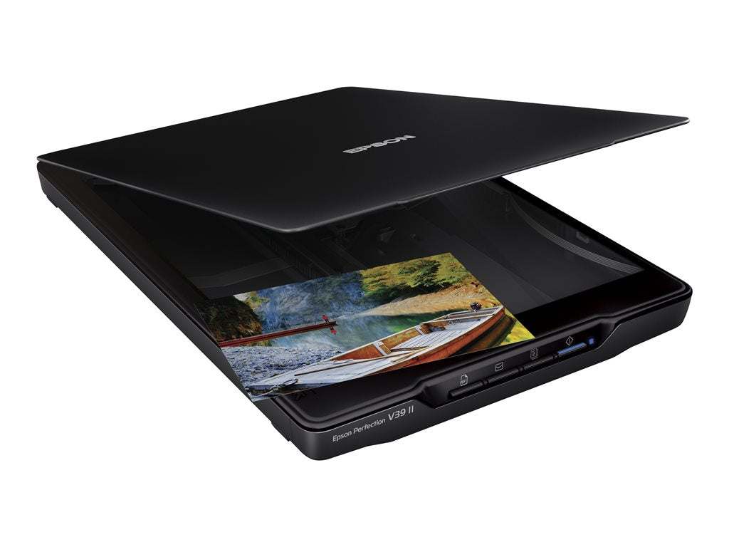 Epson Perfection V39II - Flatbed scanner - Contact Image Sensor (CIS) - Letter - 4800 dpi x 4800 dpi - USB 2.0