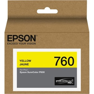 Epson T760 Yellow Ultrachrome HD Ink Cartridge