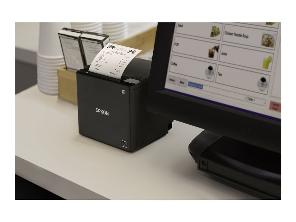 Epson TM-M30II - Receipt printer - thermal line - - 203 dpi - up to 590.6 inch/min - USB 2.0, LAN - cutter - Epson