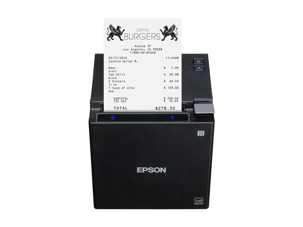Epson TM-M30II - Receipt printer - thermal line - - 203 dpi - up to 590.6 inch/min - USB 2.0, LAN - cutter - Epson