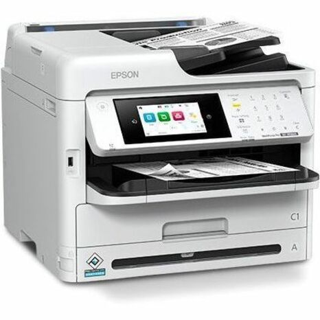 Epson WorkForce Pro WF-M5899 Wired & Wireless Inkjet Multifunction Printer - Monochrome