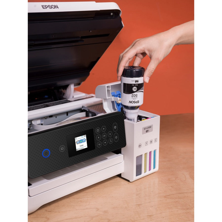 Epson WorkForce ST-C2100 Wireless Inkjet Multifunction Printer - Color C11CJ63203