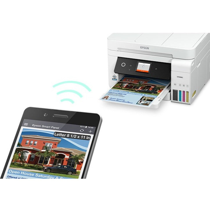 Epson WorkForce ST-C4100 Wireless Inkjet Multifunction Printer - Color C11CJ60203