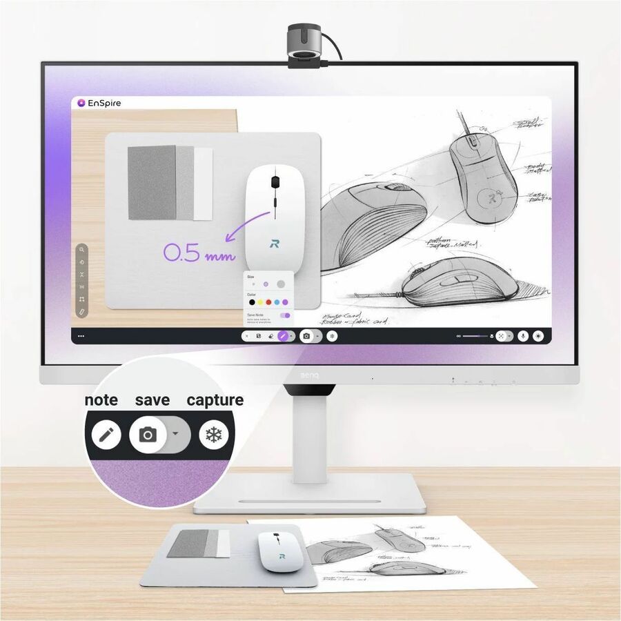 Ergonomic Computer Monitor - 31.5" 2K QHD USB-C Eye Care Display | BenQ GW3290QT