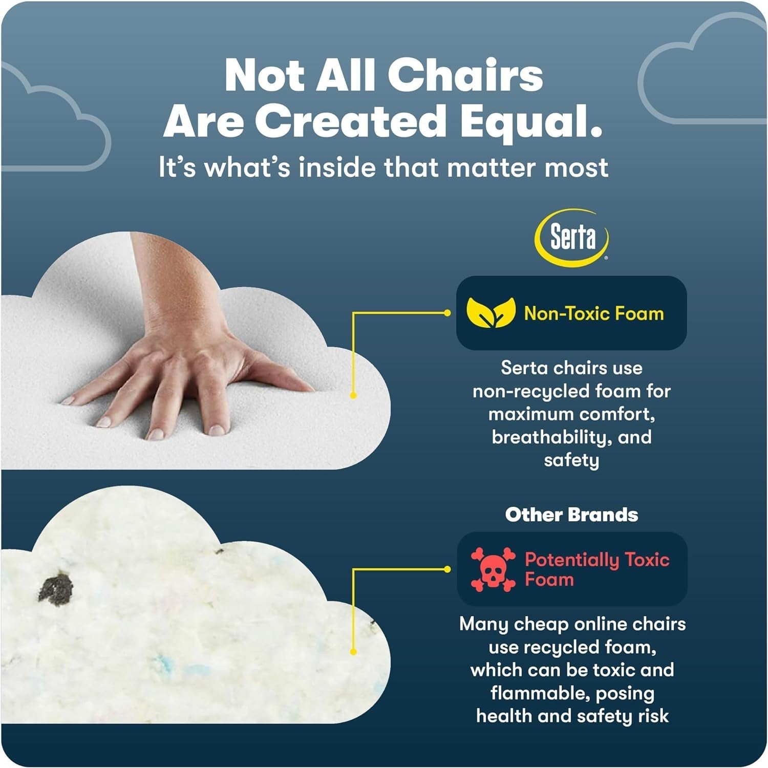 Ergonomic Office Chair With Lumbar Support And Motion Technology Ivory Leather