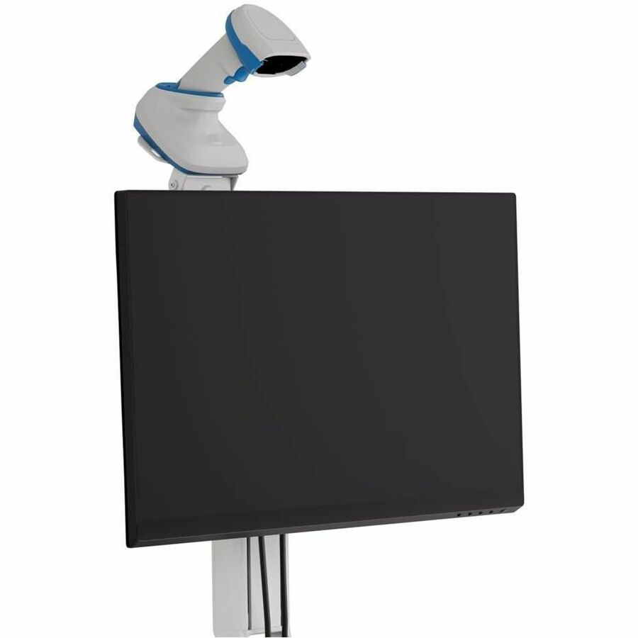 Ergotron Mounting Bracket for Monitor Scanner Bar Code Scanner Document Holder - White - 1