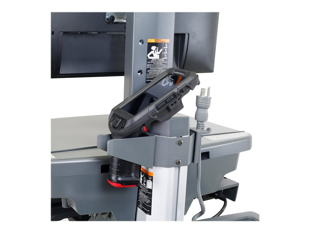 Ergotron StyleView - Cart - open architecture - for LCD display / PC equipment - with LCD pivot, LiFe powered, US/CA/MX