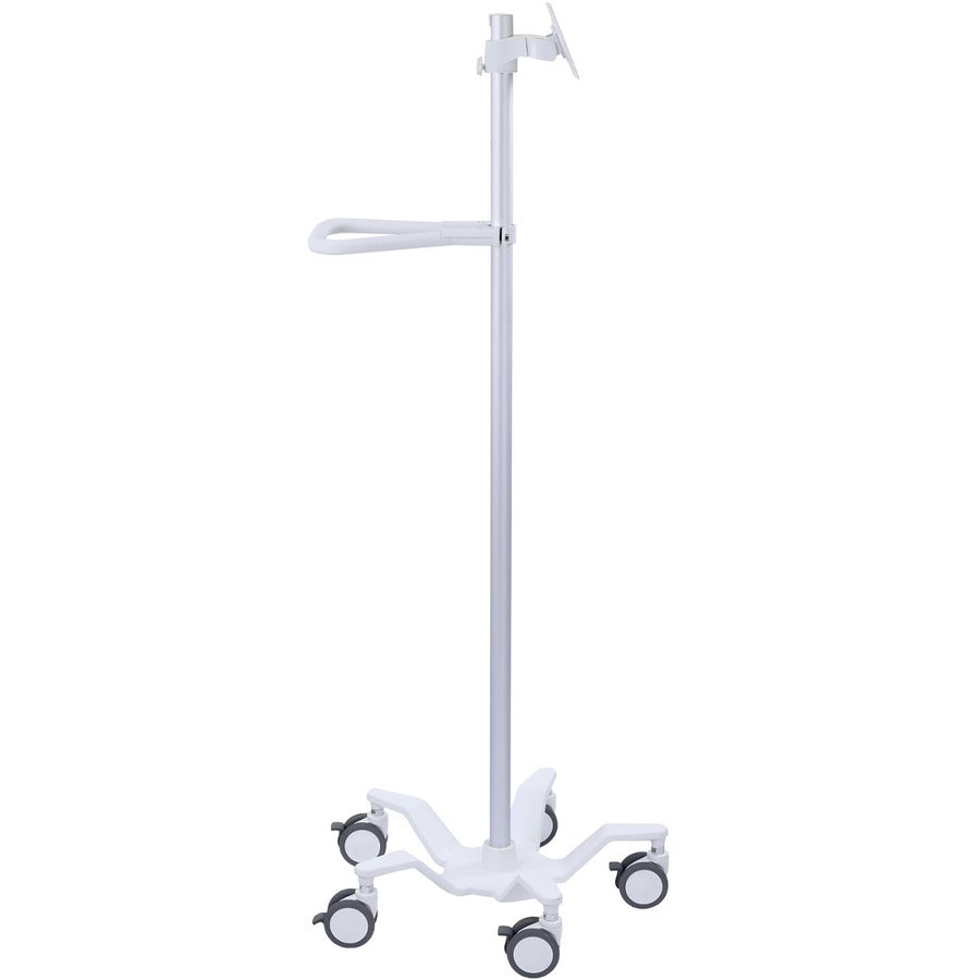 Ergotron StyleView Pole Cart - 15 lb Capacity - 5 Casters - 23.8 Width x 23.8 Depth Height