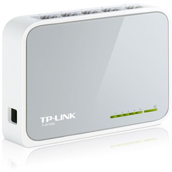 Ethernet Switches - TP-LINK TL-SF1005D 5-Port Desktop Switch | TecISoft