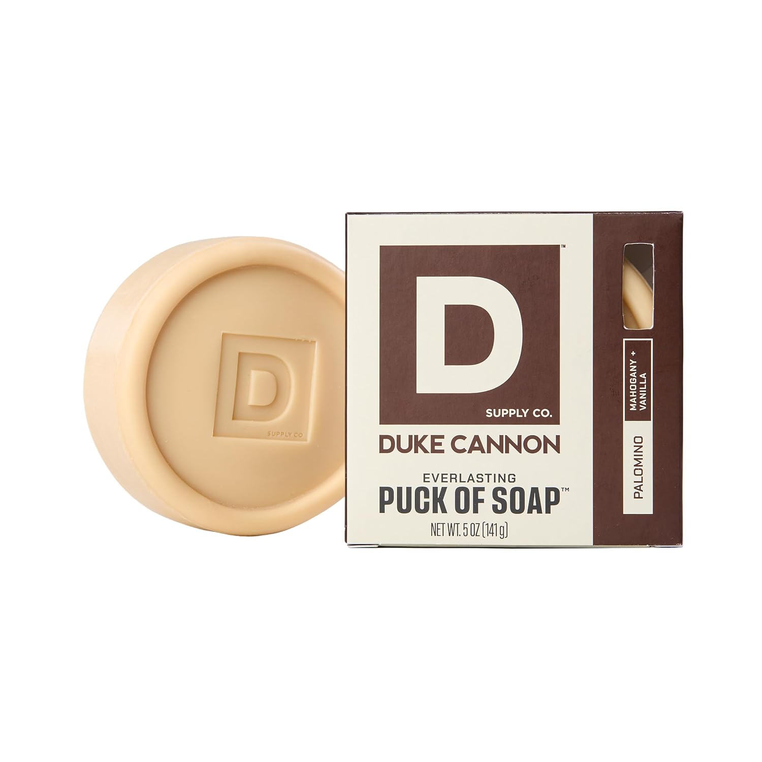 Everlasting Puck of Soap - Palomino Scent (Mahogany & Vanilla)