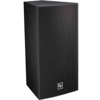 Electro-Voice Premium 2-way Speaker - 600 W RMS - Black Finish EVF-1122D/99-BLK