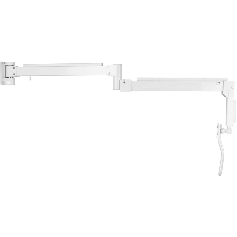 Extended-Reach TV Wall Mount with Antimicrobial Tape - Full-Motion Gas Spring | TecISoft DWMLARM1732AM
