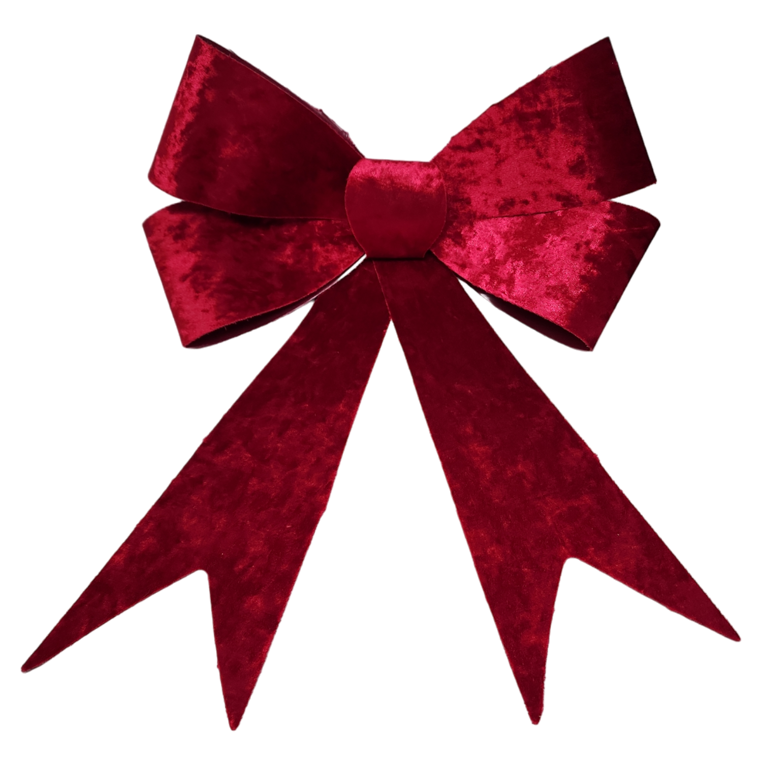 Extra Large Crushed Velour Bow - 16" x 22"
