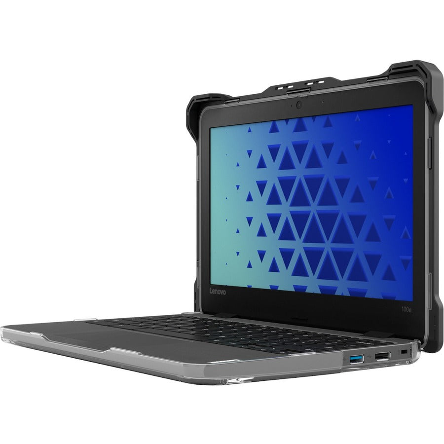 Extreme Shell-L for Lenovo 100e G3 Chromebook 11 (Black/Clear)" LN-ESL-100E-G3-BCLR