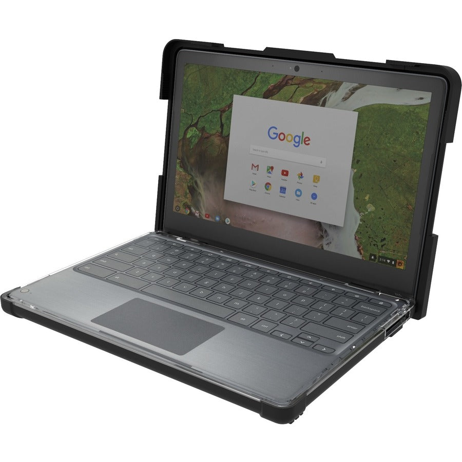 Extreme Shell-S for HP G5 Chromebook Clamshell 14 (Black/Clear)" HP-ESS-G5EE-14-BCLR
