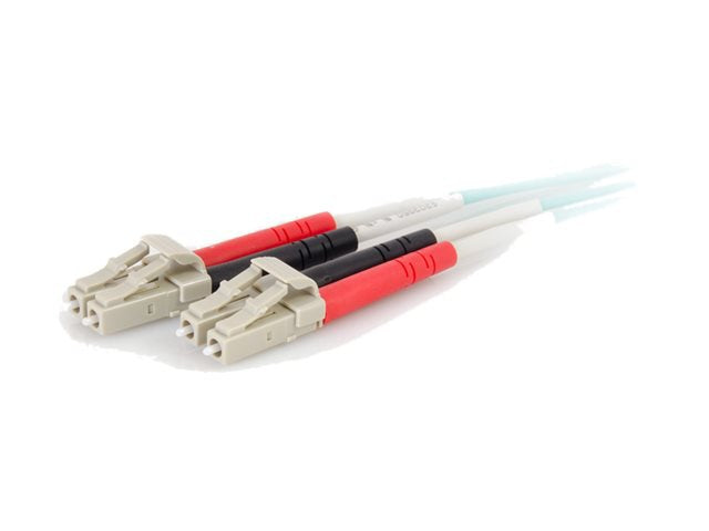 FIBER OPTIC CABLE - MALE LEFT GENDER - MALE RIGHT GENDER - LC RIGHT CONNECTOR -