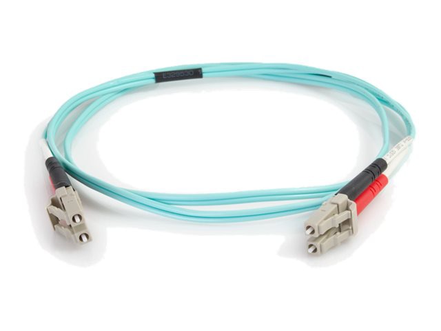FIBER OPTIC CABLE - MALE LEFT GENDER - MALE RIGHT GENDER - LC RIGHT CONNECTOR -