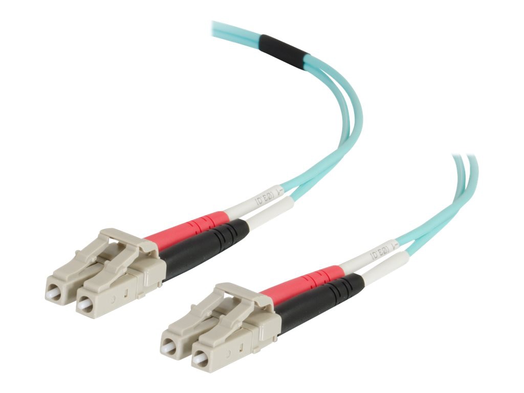 FIBER OPTIC CABLE - MALE LEFT GENDER - MALE RIGHT GENDER - LC RIGHT CONNECTOR -