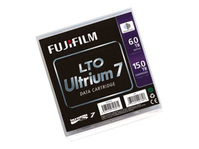 FUJIFILM LTO Ultrium 7 Data Cartridge 6TB Native with Barcode Case