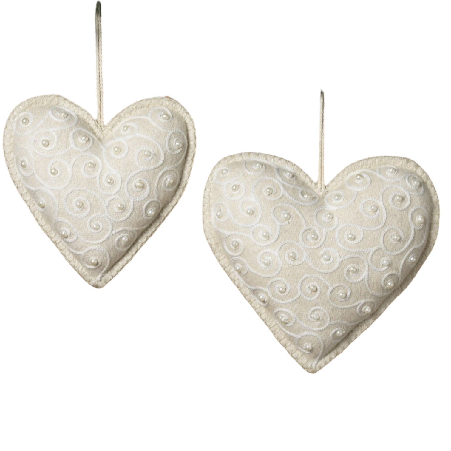 Fabric Heart Ornament