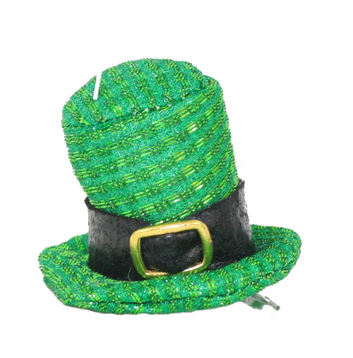 Fabric LED St. Patrick's Hat Clip