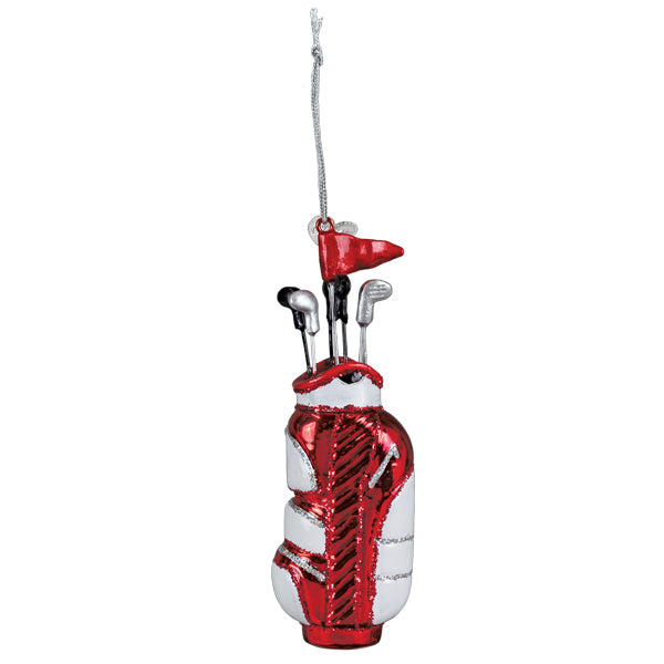 Fairway Charm Glass Ornament