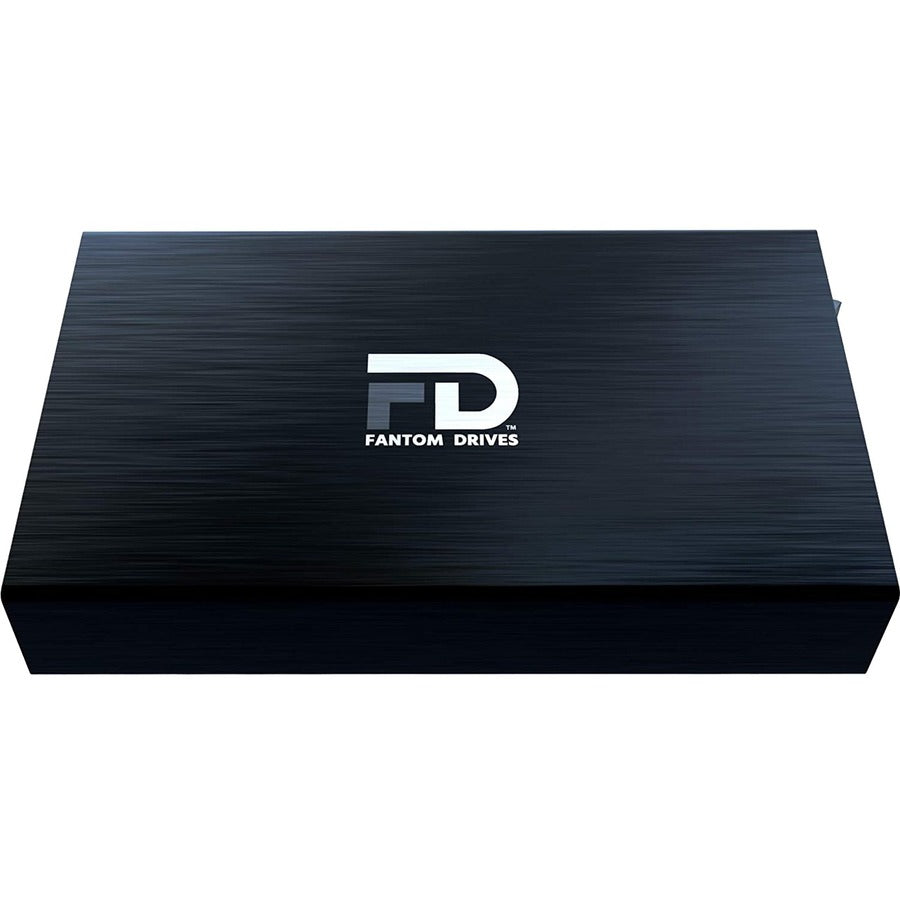 Fantom Drives 2TB External Hard Drive - GFORCE 3 - USB 3, Aluminum, Black, GF3B2000U