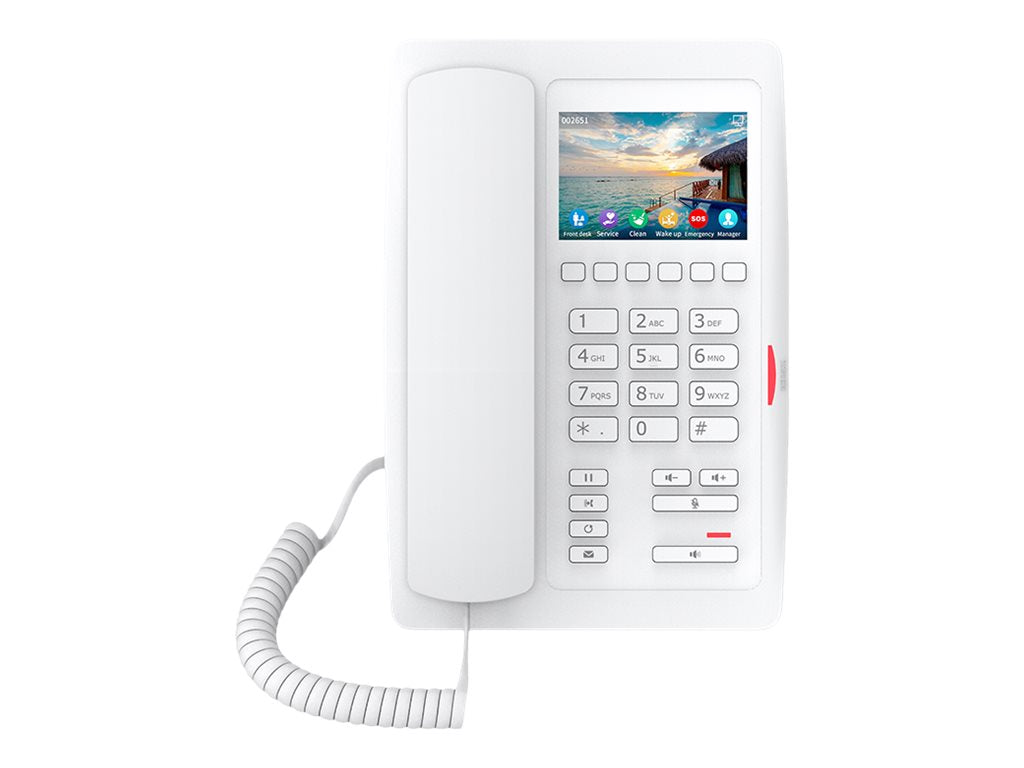 Fanvil TDSourcing H5W - VoIP phone with caller ID - SIP, SIP v2 over TCP, SIP v2 over UDP, SIP v2 over TLS, RTCP, RTP, SRTP - H5W-WF-WT