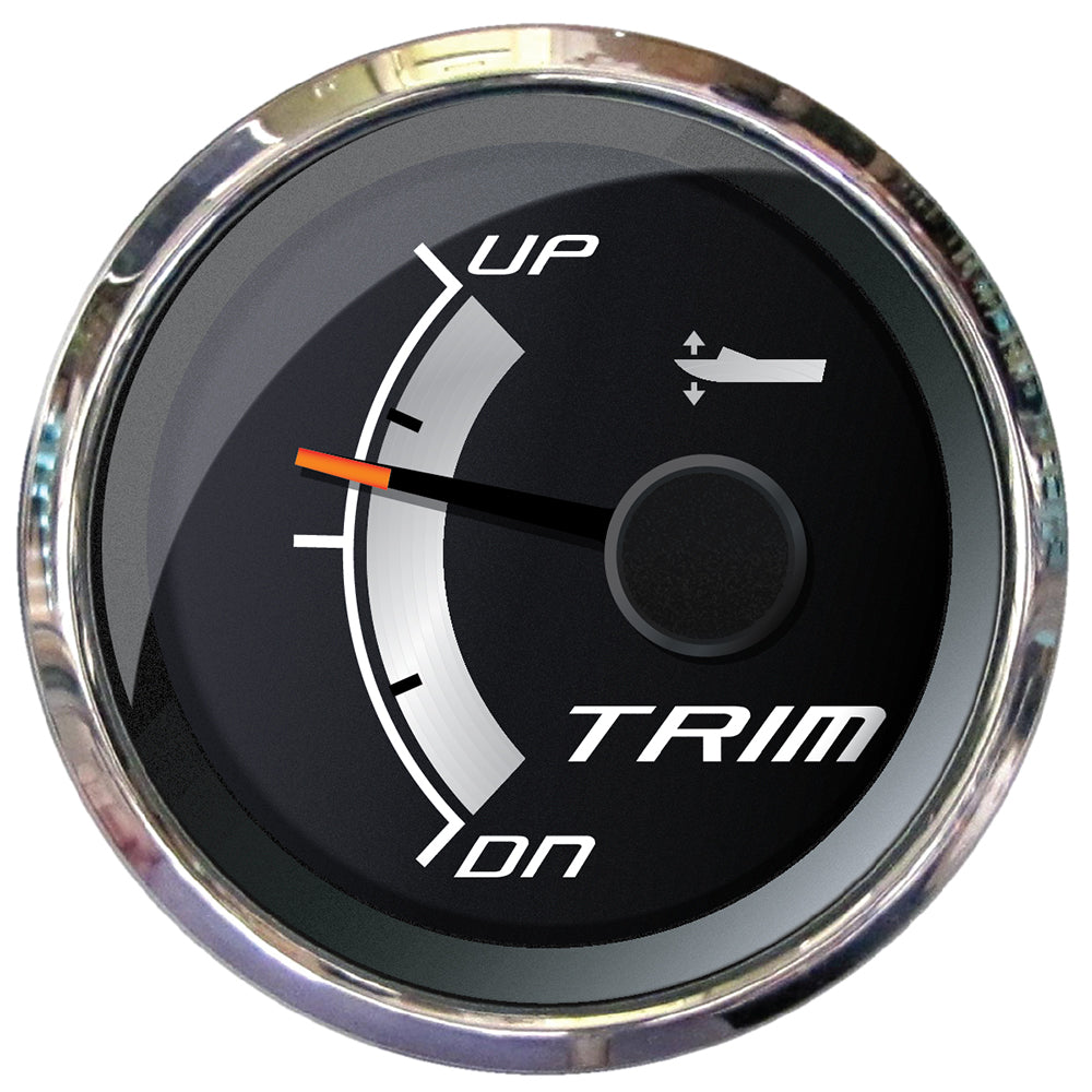 Faria Platinum 2" Trim Gauge f/Johnson, Evinrude &amp; Suzuki Outboards