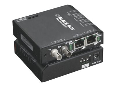 Fast Ethernet Extreme Temperature Switch(2)10/100-Mbps Copper Rj45,(1)100-Mbps S