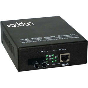 Fast Ethernet Media Converter - 10/100Base-TX to 100Base-FX ST Connector | Tecisoft® ADD-FMCP-FX-ST