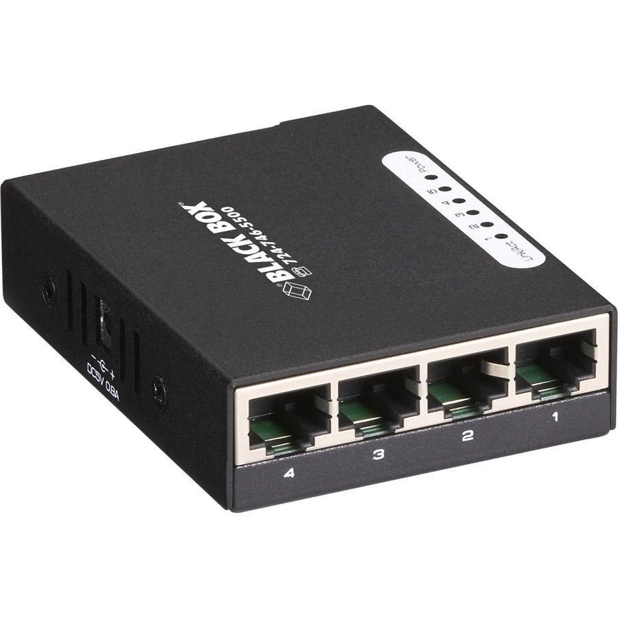 Fast Ethernet Switch 100-Mbps USB Powered - 10/100-Mbps Copper RJ-45 | Black Box LBS005A
