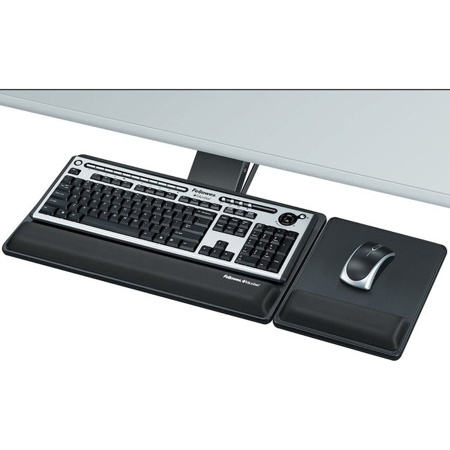 Features Adjustable Height And Tilt On Keyboard Tray Plus Versatile Comfort-Lift