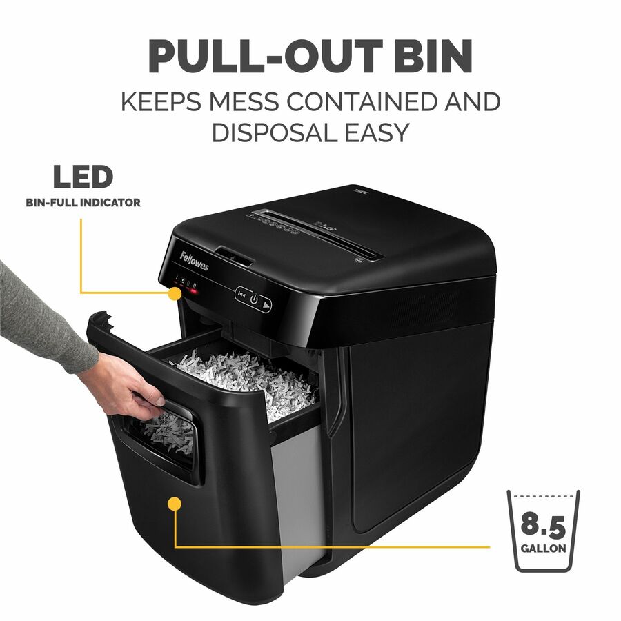 Fellowes Automax&Trade; 150C Hands Free Paper Shredder